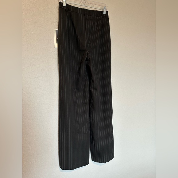 Have Black Pinstripe Wide Leg Pants - Picture 2 of 13